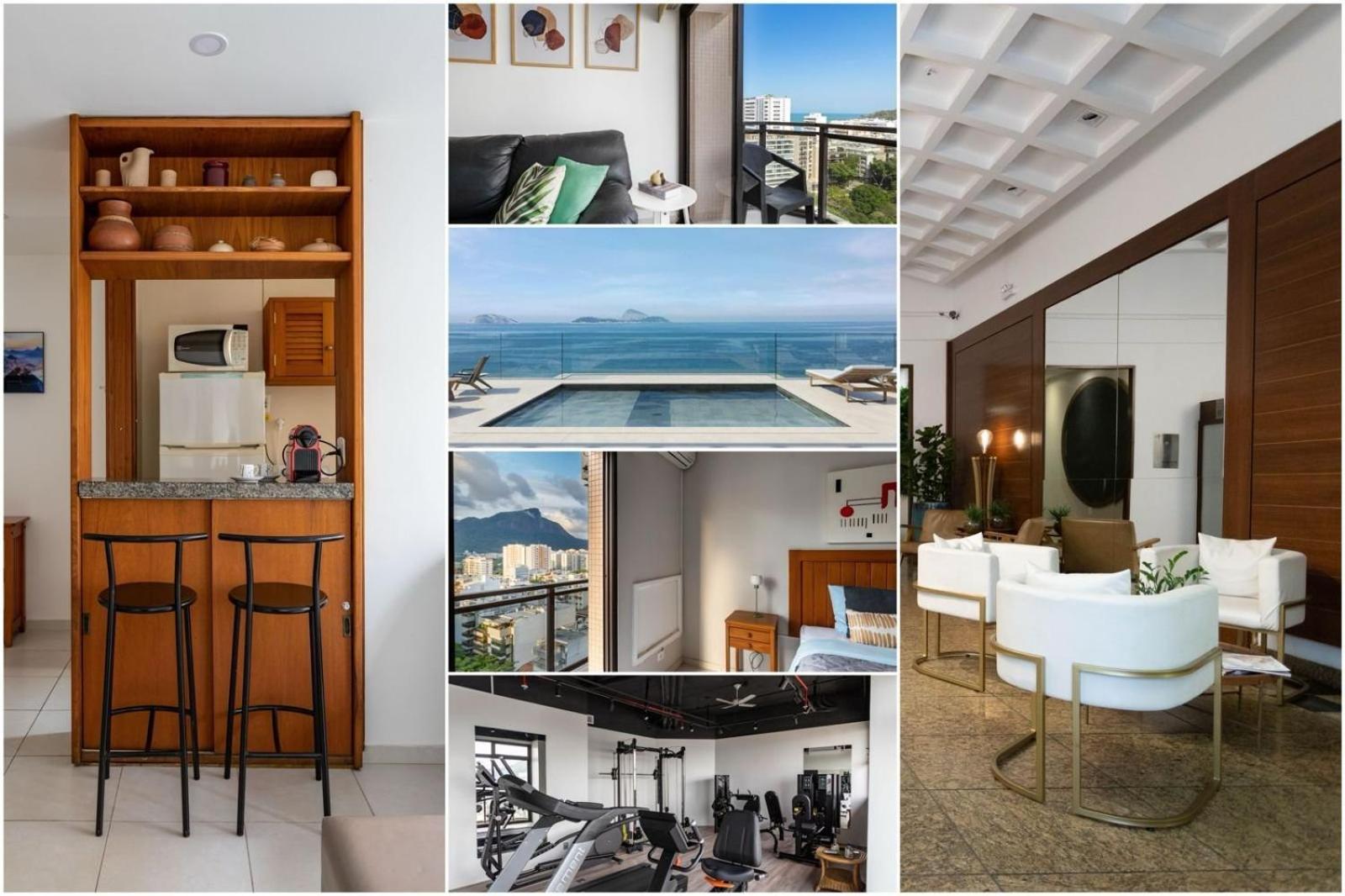 Apartamento 2 Suites E Vista Para O Cristo Rio de Janeiro Esterno foto