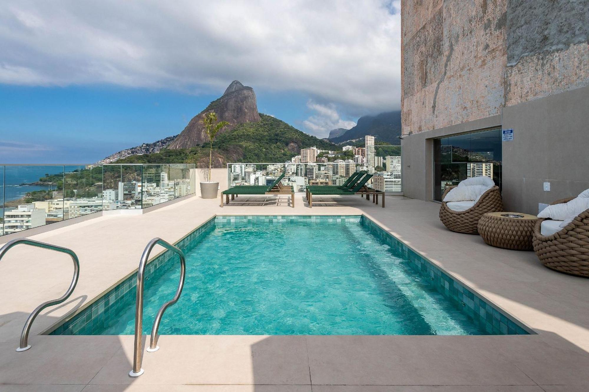 Apartamento 2 Suites E Vista Para O Cristo Rio de Janeiro Esterno foto
